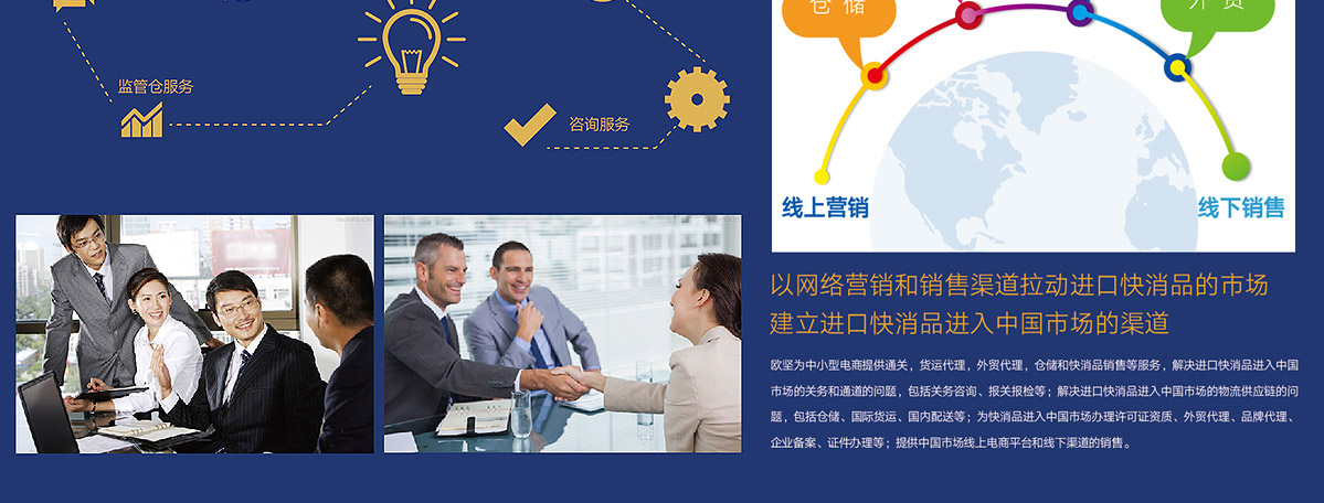 欧坚跨境贸易服务 一站式跨境服务解决方案